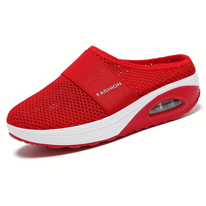 Women's Walking Shoes – Breathable Slip-On for Outdoor & – Blue option – view 9