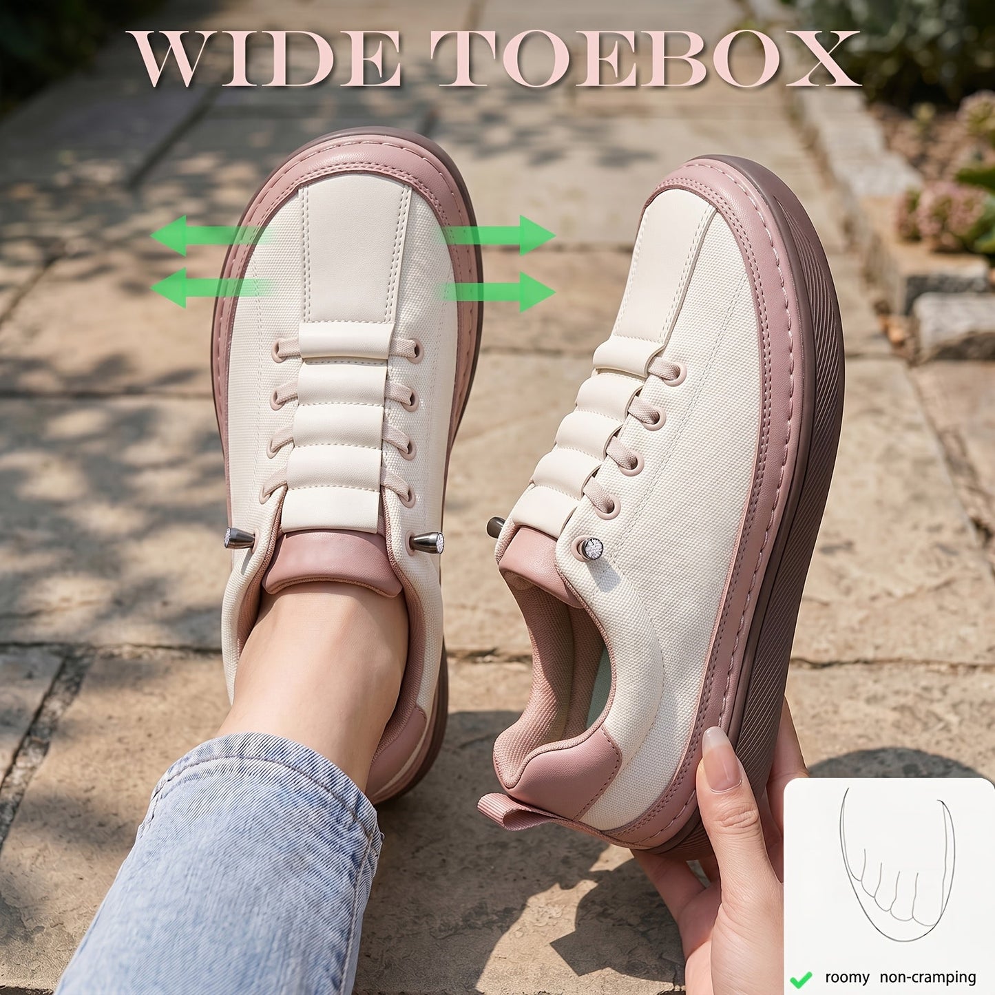 Women's Walking Shoes – Wide Toe Box Breathable Mesh for Everyday Wear – view 3