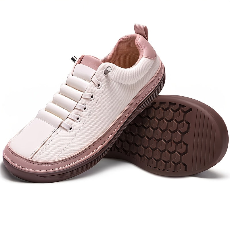 Women's Walking Shoes – Wide Toe Box Breathable Mesh for Everyday Wear – Beige option – view 2