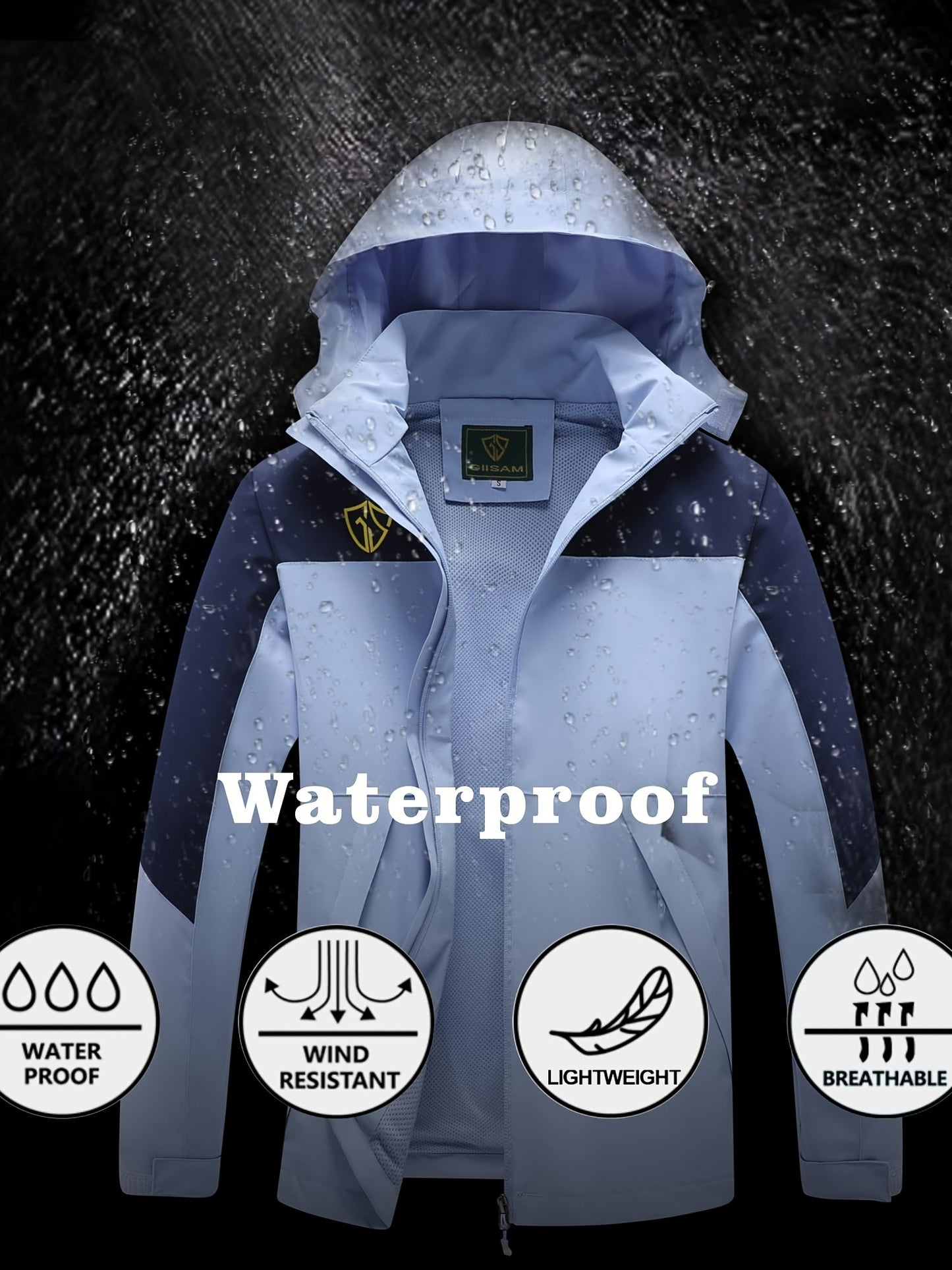 Women's Waterproof Zip-Up Jacket – view 5