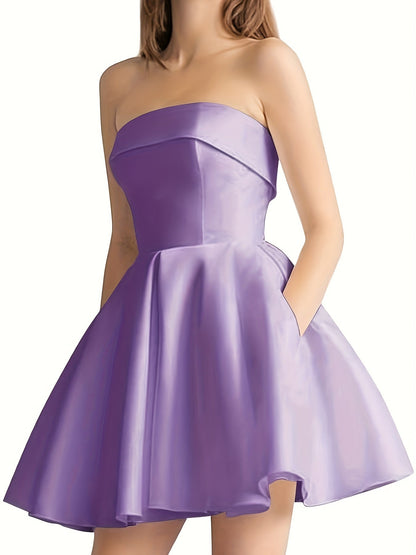 Women's White A-Line Dress – White option – view 6
