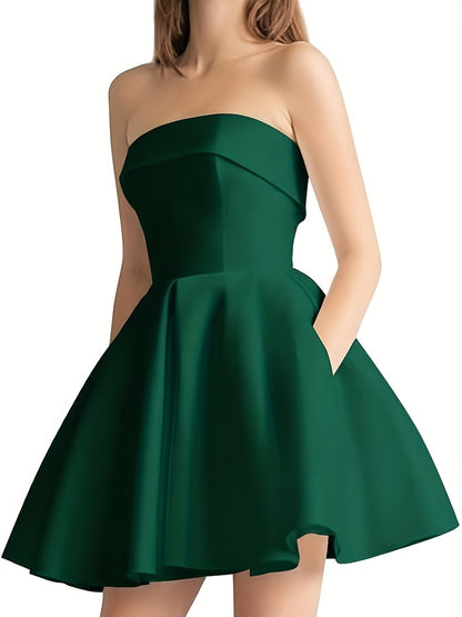 Women's White A-Line Dress – White option – view 10