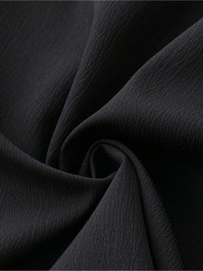 Women's Wide Leg Pants - Drawstring Waist Wide leg 82 detail view