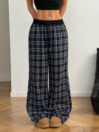 Women's Wide Leg Pants - High Waist Wide leg 65 detail view