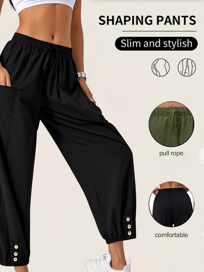Women's Wide Leg Pants - High Waist Wide leg 66 – view 4