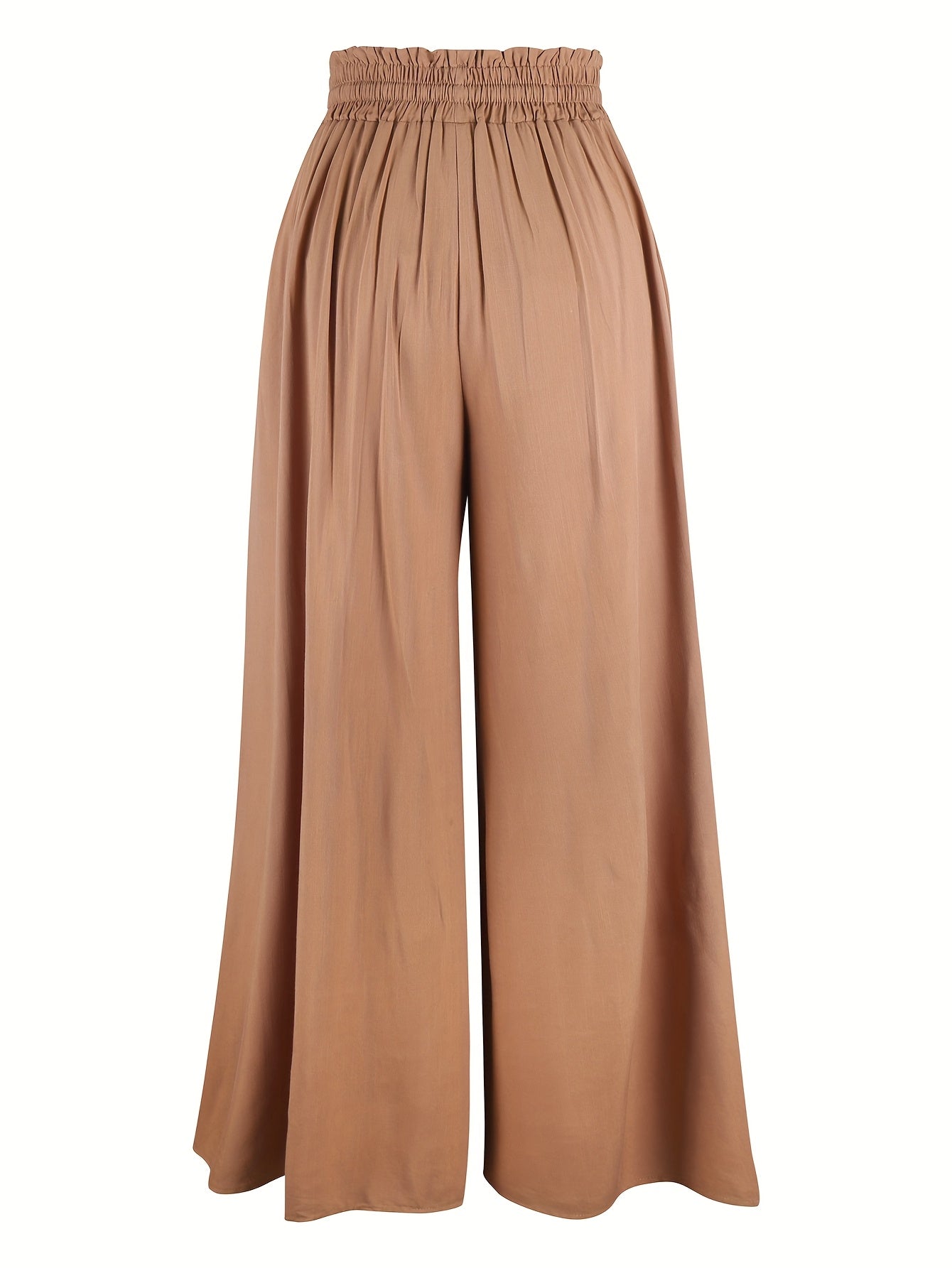 Women's Wide Leg Pants - High Waist Wide leg 89 detail view