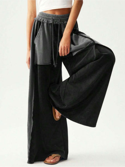 Women's Wide Leg Pants - Stretch Wide leg 69 detail view