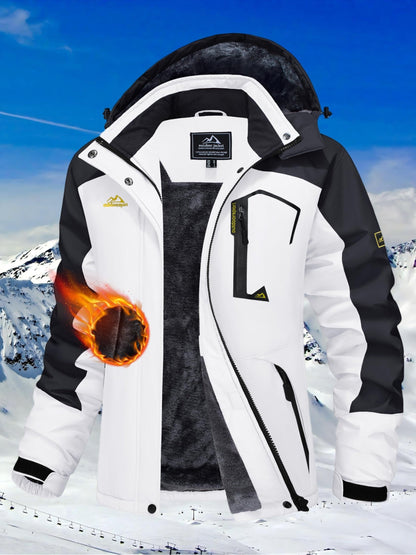 Women's Windproof Fleece Pullover Coat detail view
