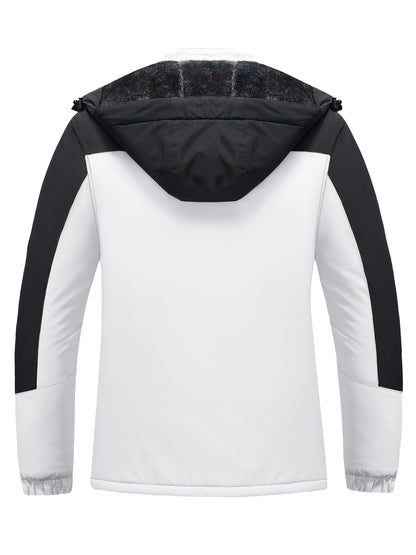Women's Windproof Fleece Zip-Up Jacket detail view
