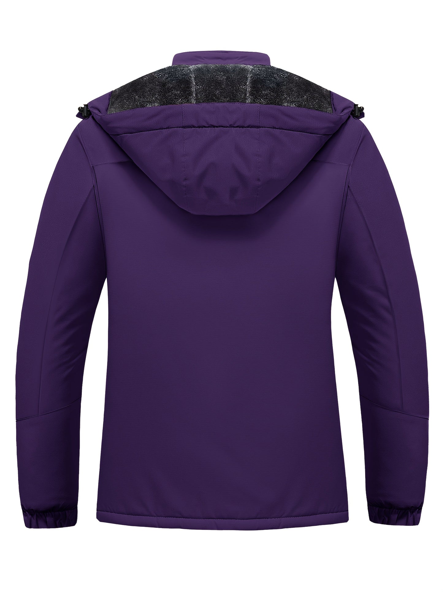 Women's Windproof Fleece Zip-Up Jacket detail view