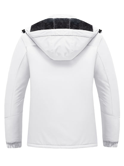 Women's Windproof Fleece Zip-Up Jacket detail view
