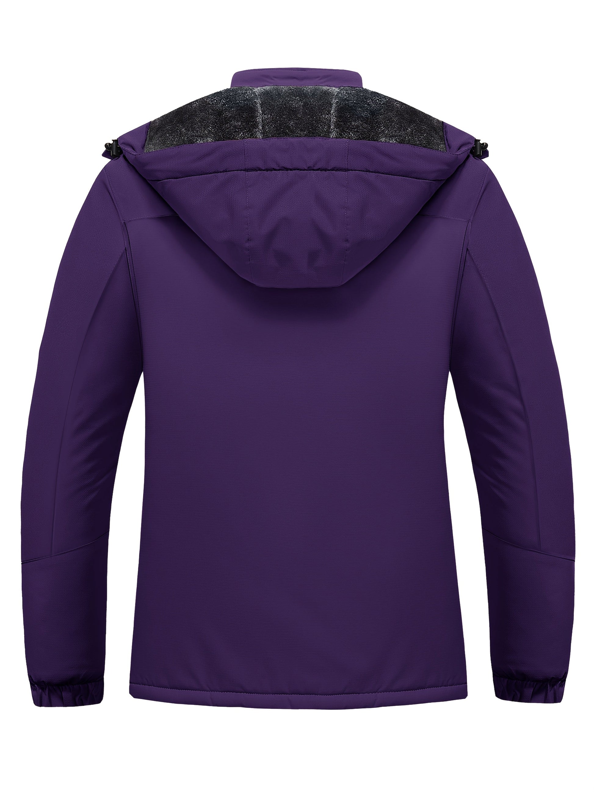 Women's Windproof Fleece Zip-Up Jacket detail view
