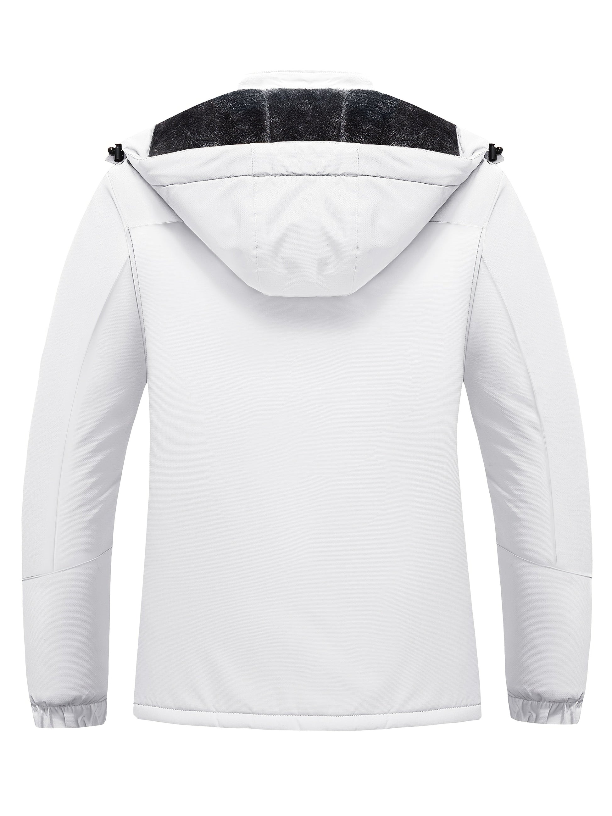 Women's Windproof Fleece Zip-Up Jacket detail view