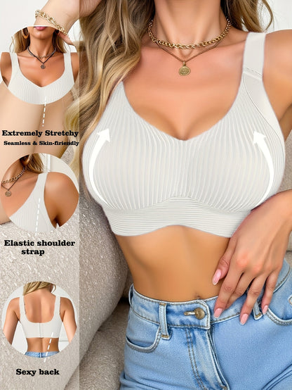 Women's Wireless Bra - Fixed Padding, Everyday Support – view 13