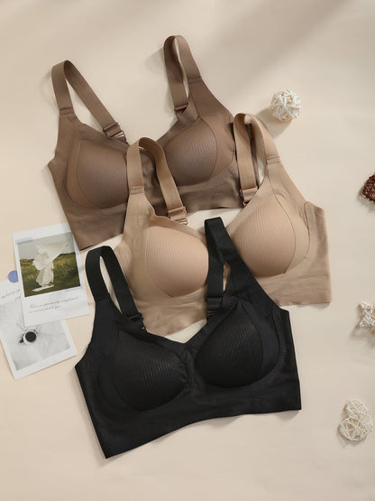 Women's Wireless Bra - Fixed Padding, Everyday Support – view 15