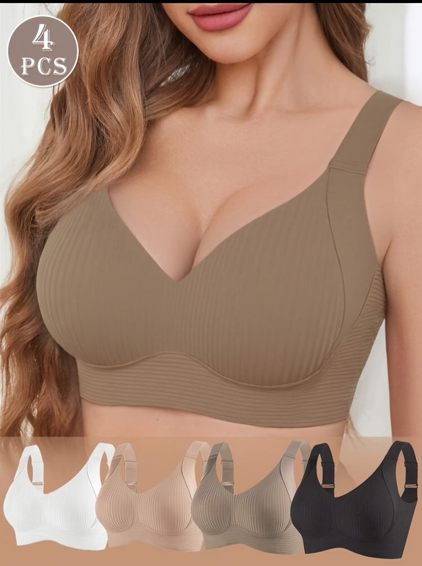 Women's Wireless Bra - Padded, Everyday Support – view 6