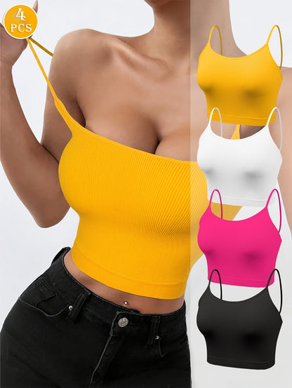 Women's Wireless Bra - Sleeveless – 8pcs Multi-color – main product image