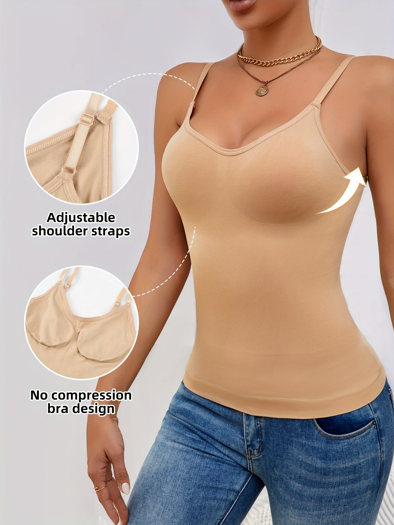 Women's Wireless Bra - Sleeveless – Mix color 5 – view 3