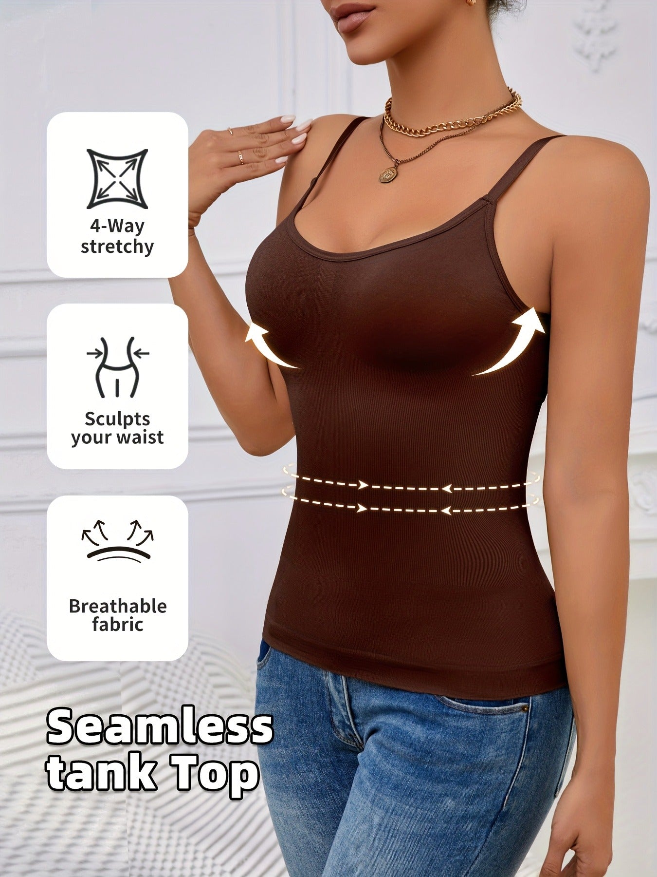 Women's Wireless Bra - Sleeveless – Mix color 5 – view 5
