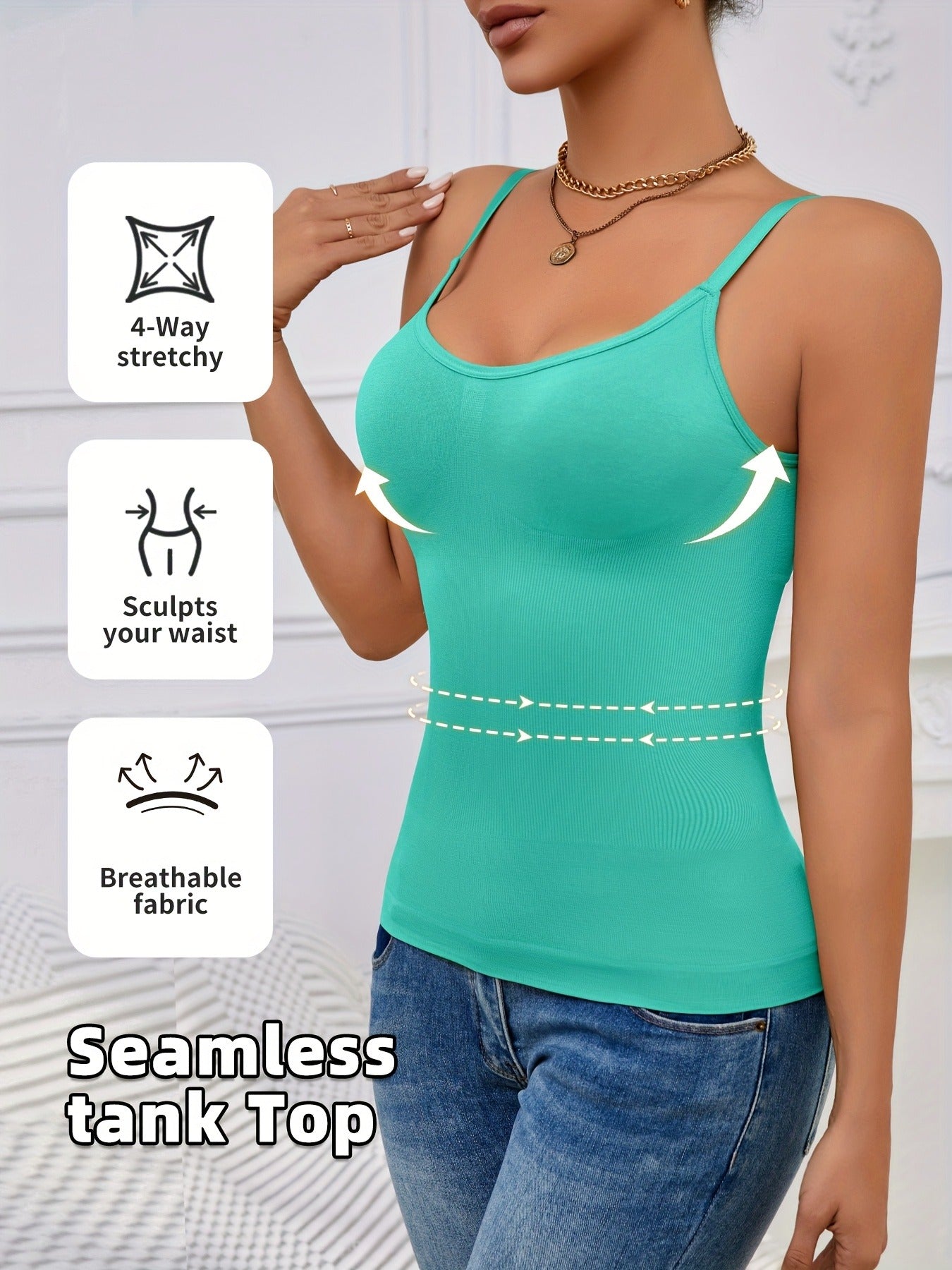 Women's Wireless Bra - Sleeveless – Mix color 5 – view 32