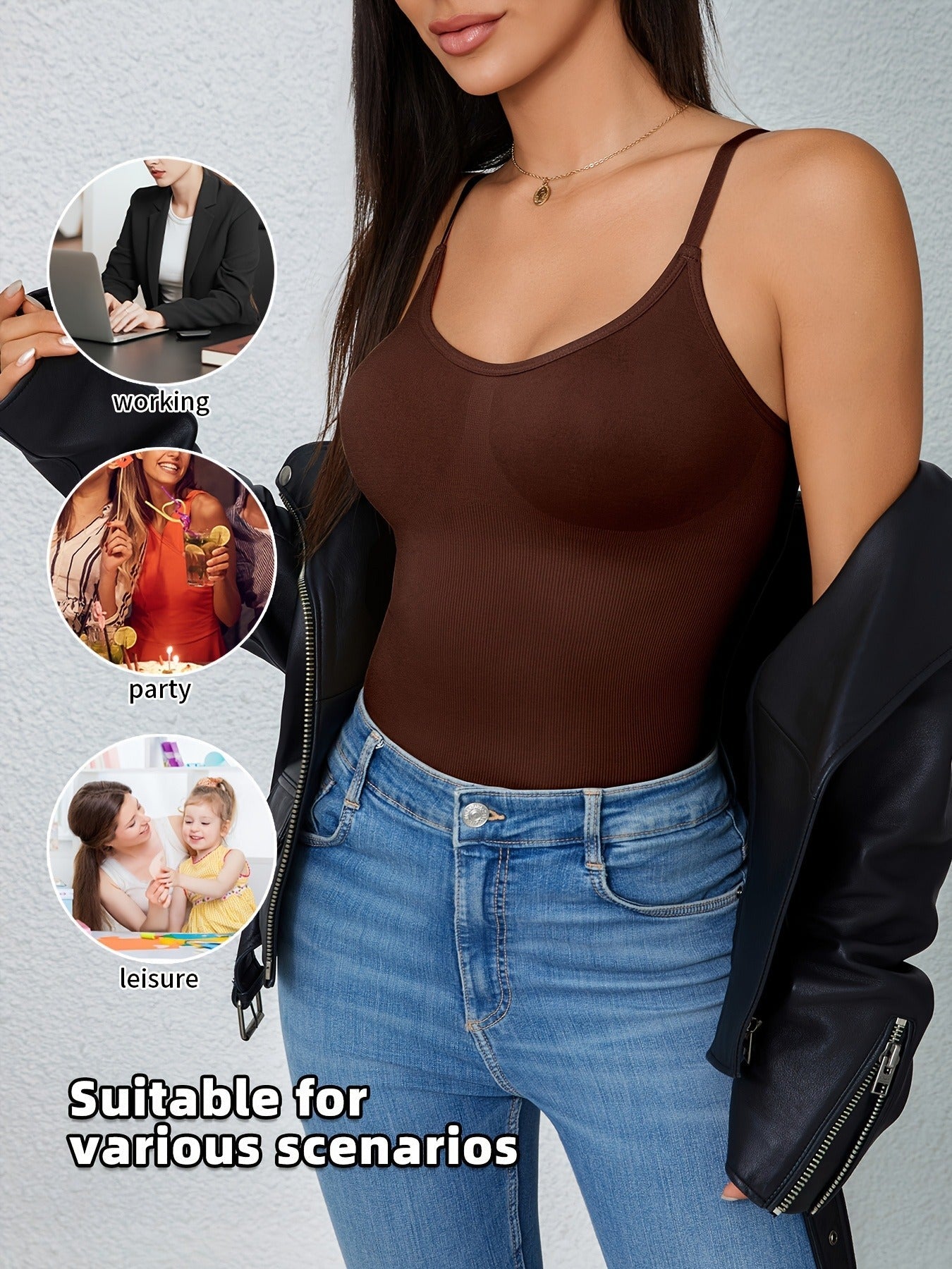 Women's Wireless Bra - Sleeveless – Mix color 5 – view 45