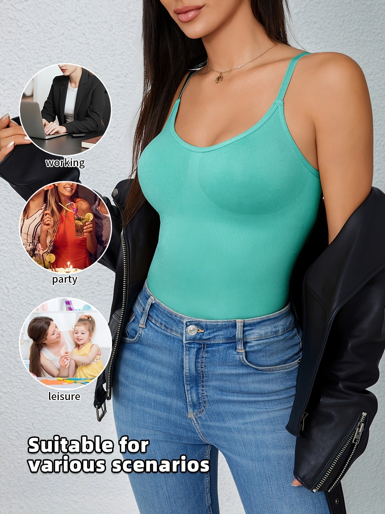 Women's Wireless Bra - Sleeveless – Mix color 5 – view 50