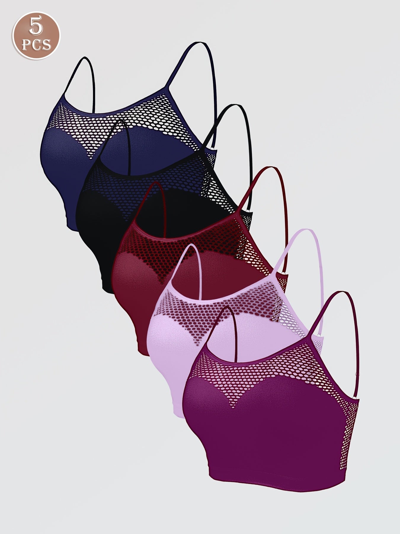 Women's Wireless Bra - Sleeveless – Polychrome – main product image