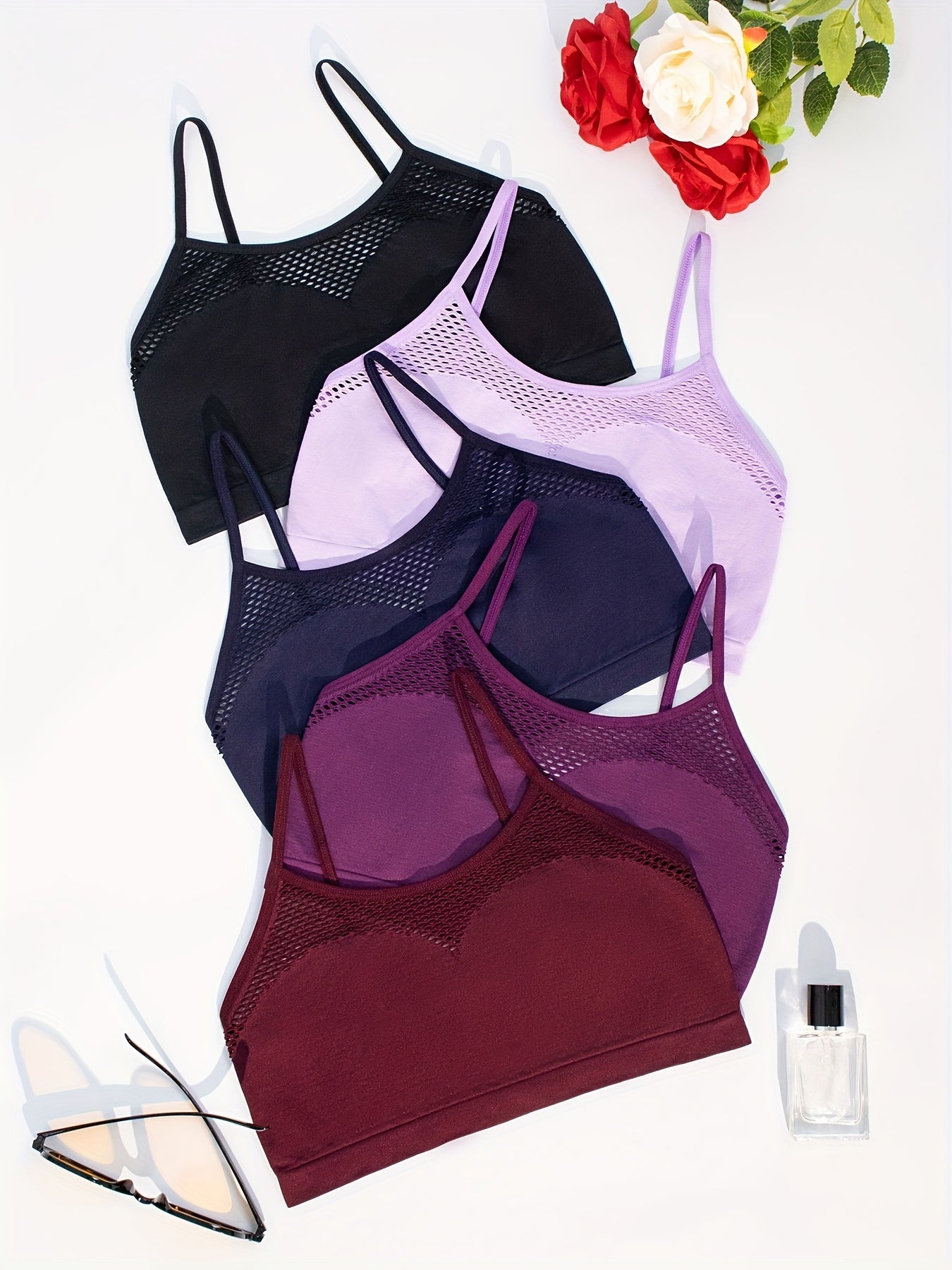 Women's Wireless Bra - Sleeveless – Polychrome – view 14
