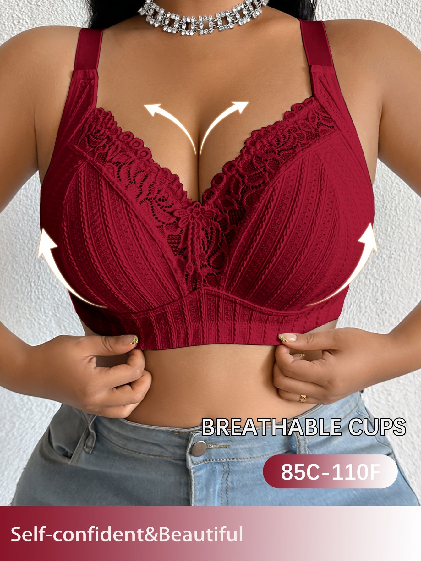 Women's Wireless Bra - Unpadded, Light Support – view 2