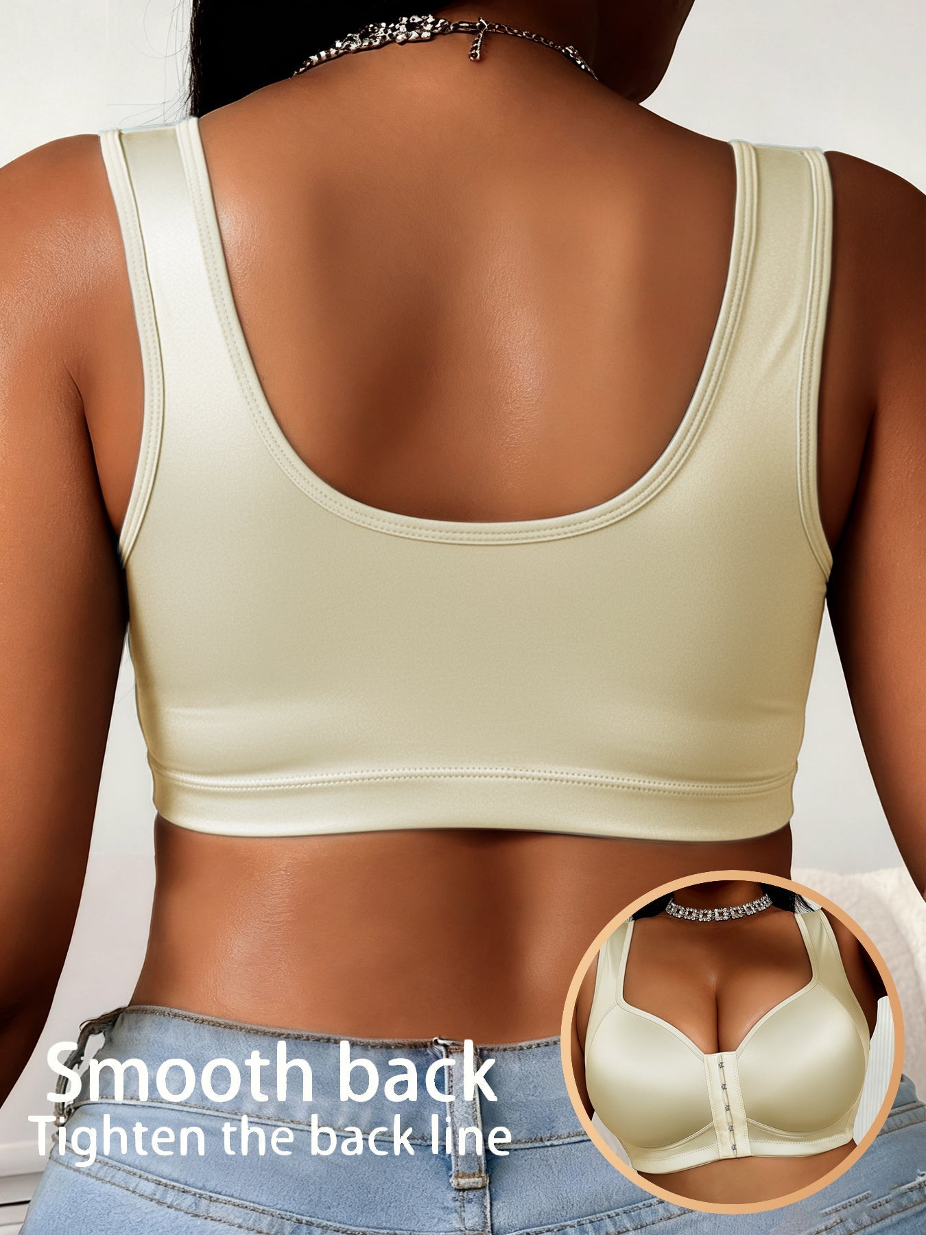 Women’s Wireless Seamless Bra - Soft Everyday Support – 5-Color Selection – view 9