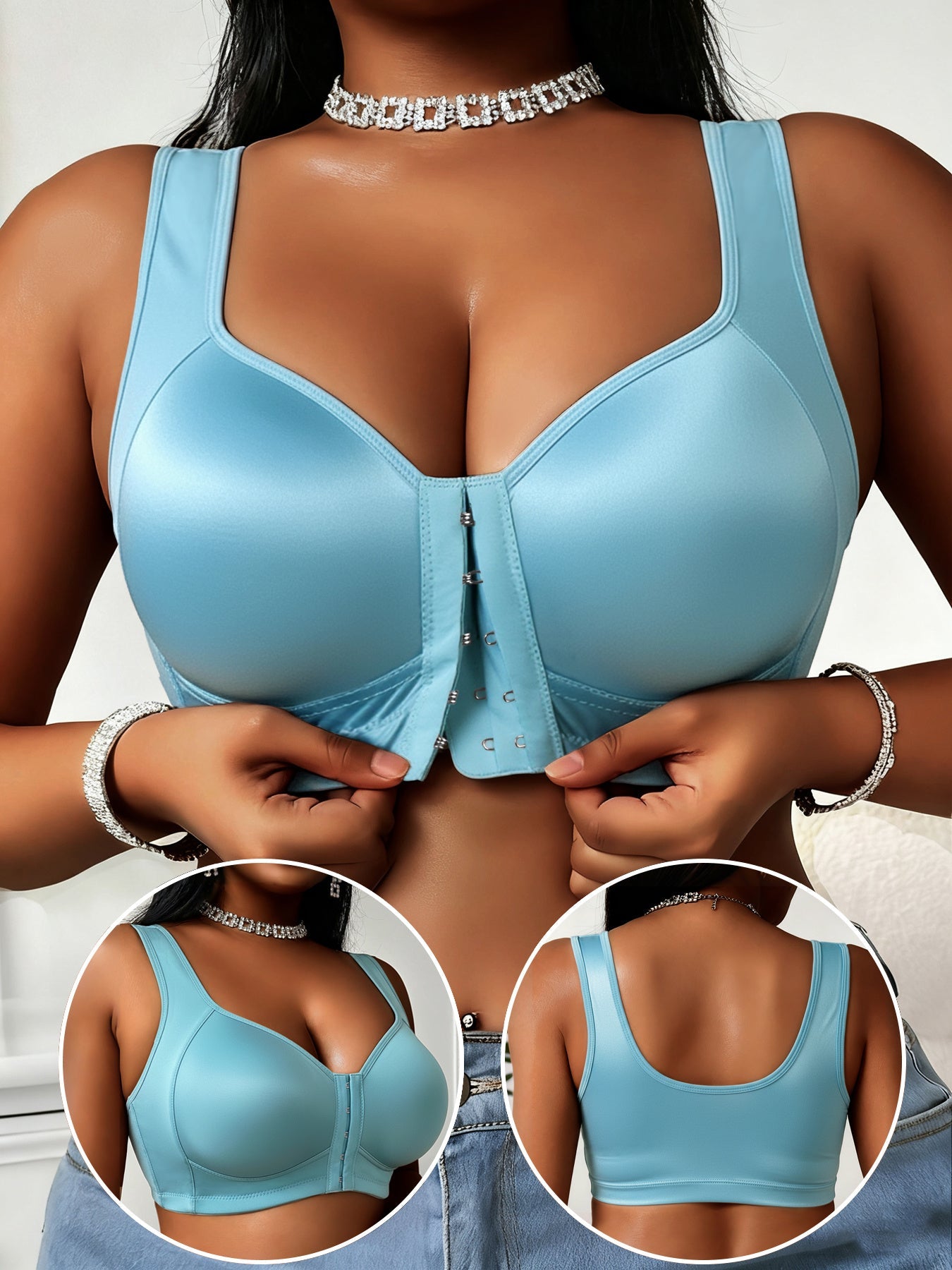 Women’s Wireless Seamless Bra - Soft Everyday Support – 5-Color Selection – view 10