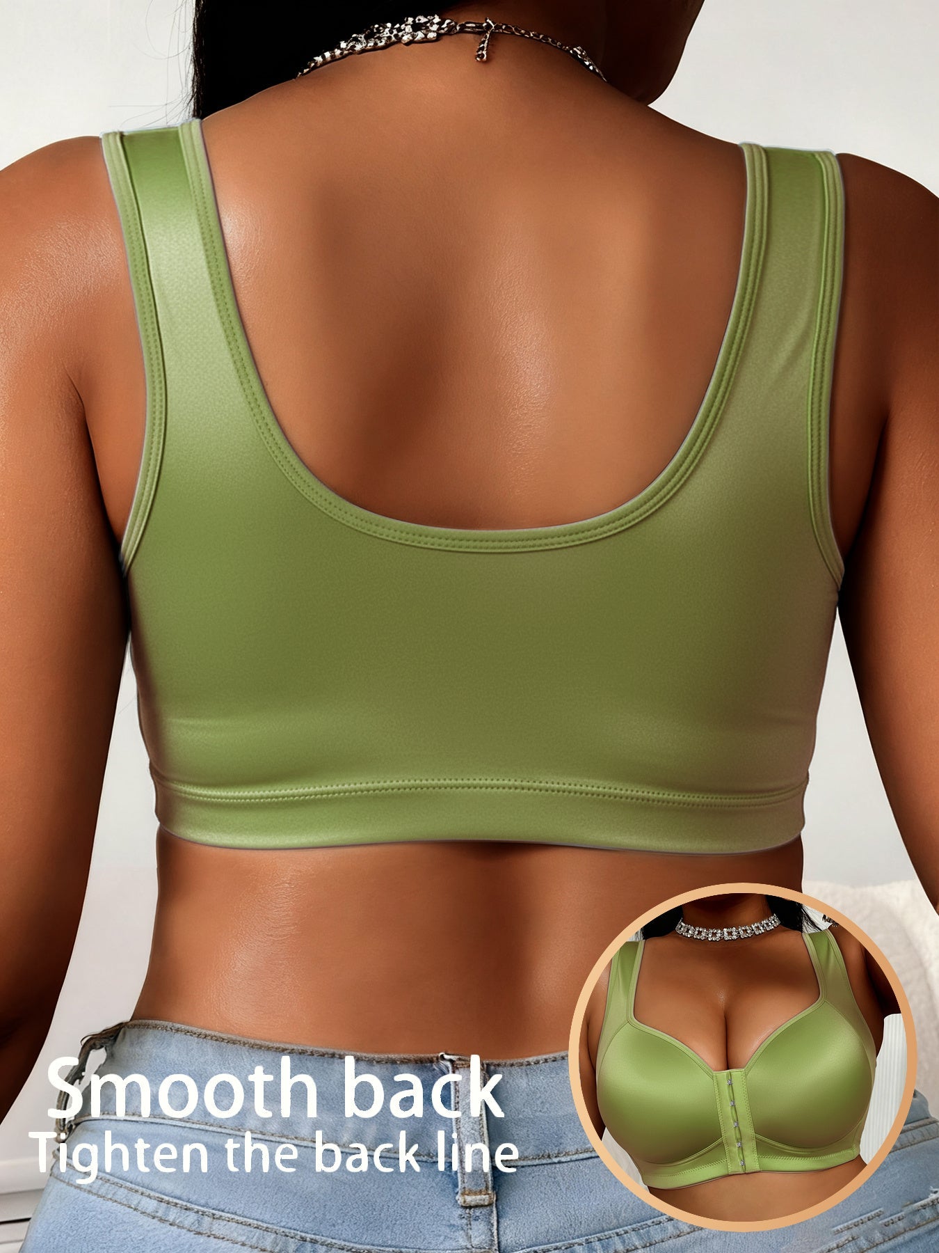 Women’s Wireless Seamless Bra - Soft Everyday Support – 5-Color Selection – view 12