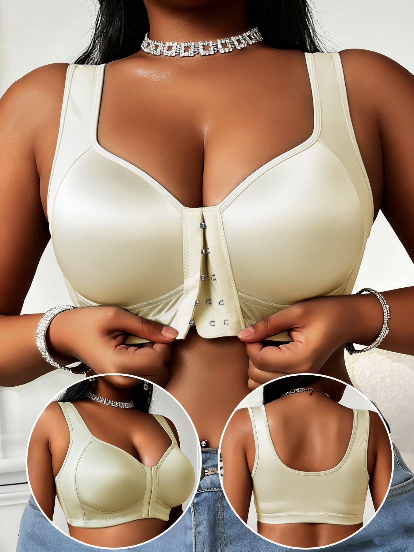 Women’s Wireless Seamless Bra - Soft Everyday Support – 5-Color Selection – view 14
