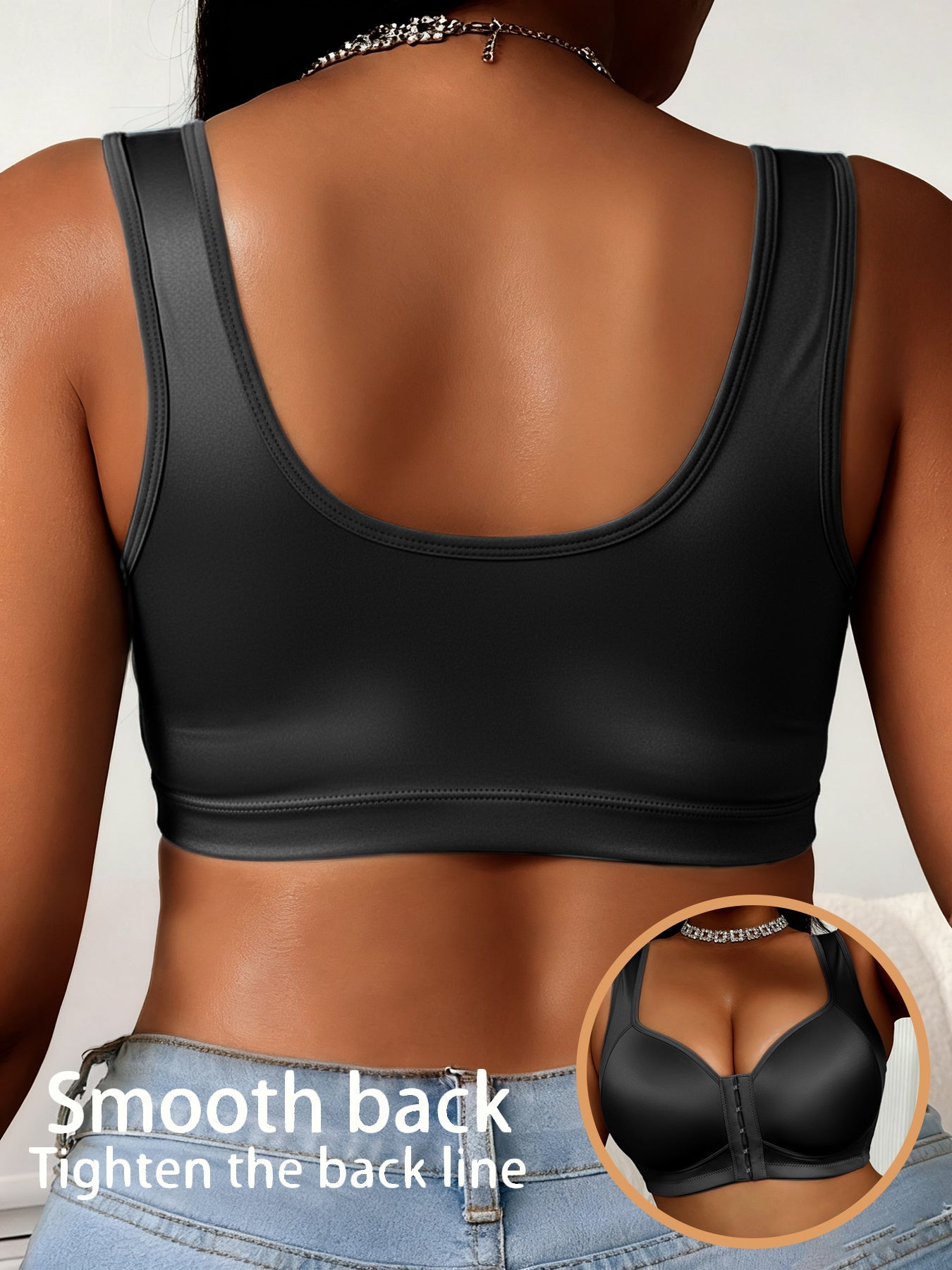 Women’s Wireless Seamless Bra - Soft Everyday Support – 5-Color Selection – view 17