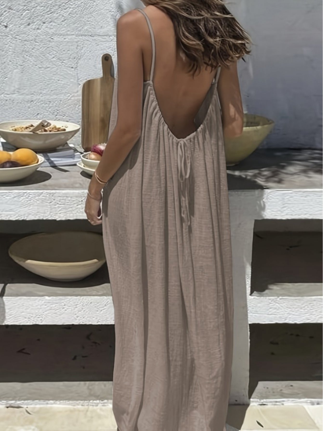 Women's Women's Dress - Solid Color – Sizes 0XL–5XL detail view