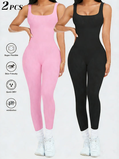 Women's Workout Jumpsuit - Full Length – main product image