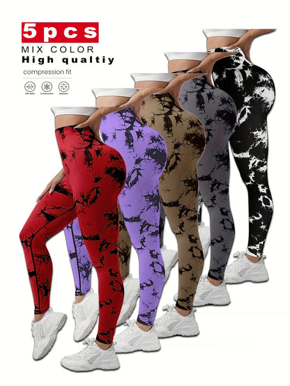 Women's Workout Leggings - 01bk+10ye+11co+13pu+1 Sculpting Detail detail view
