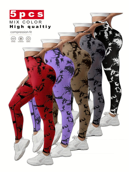 Women's Workout Leggings - 01bk+10ye+11co+13pu+1 Sculpting Detail detail view