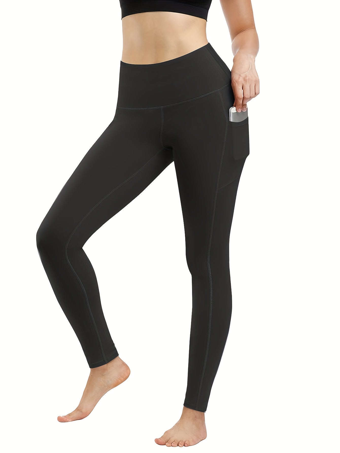 Women's Workout Leggings - 10-Pack High-Waist detail view