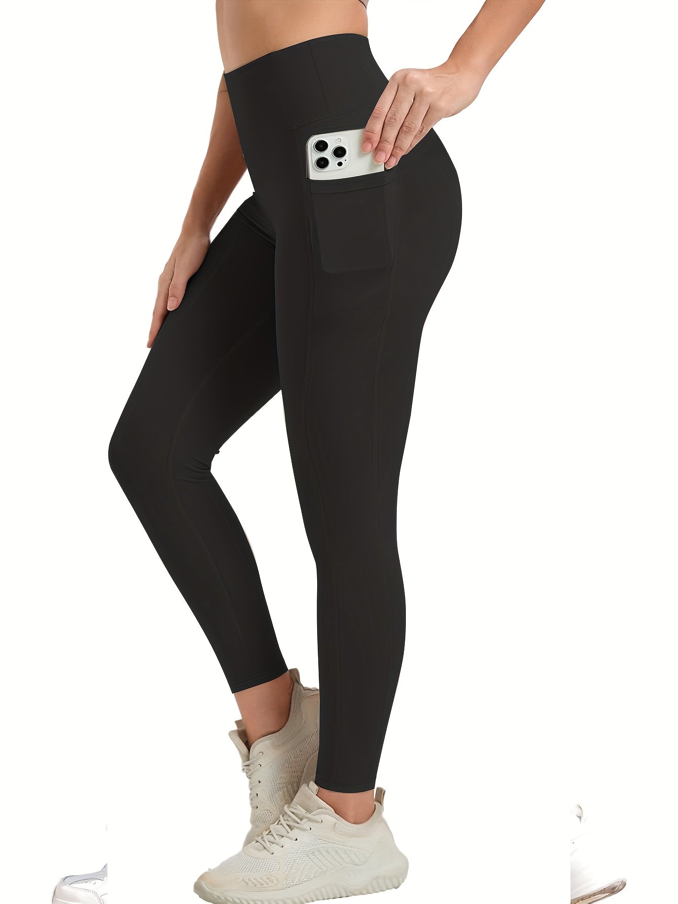 Women's Workout Leggings - 10-Pack High-Waist detail view