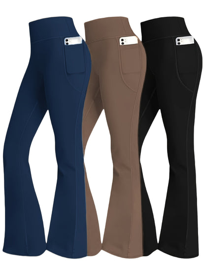Women's Workout Leggings - 3-Pack High-Waist detail view