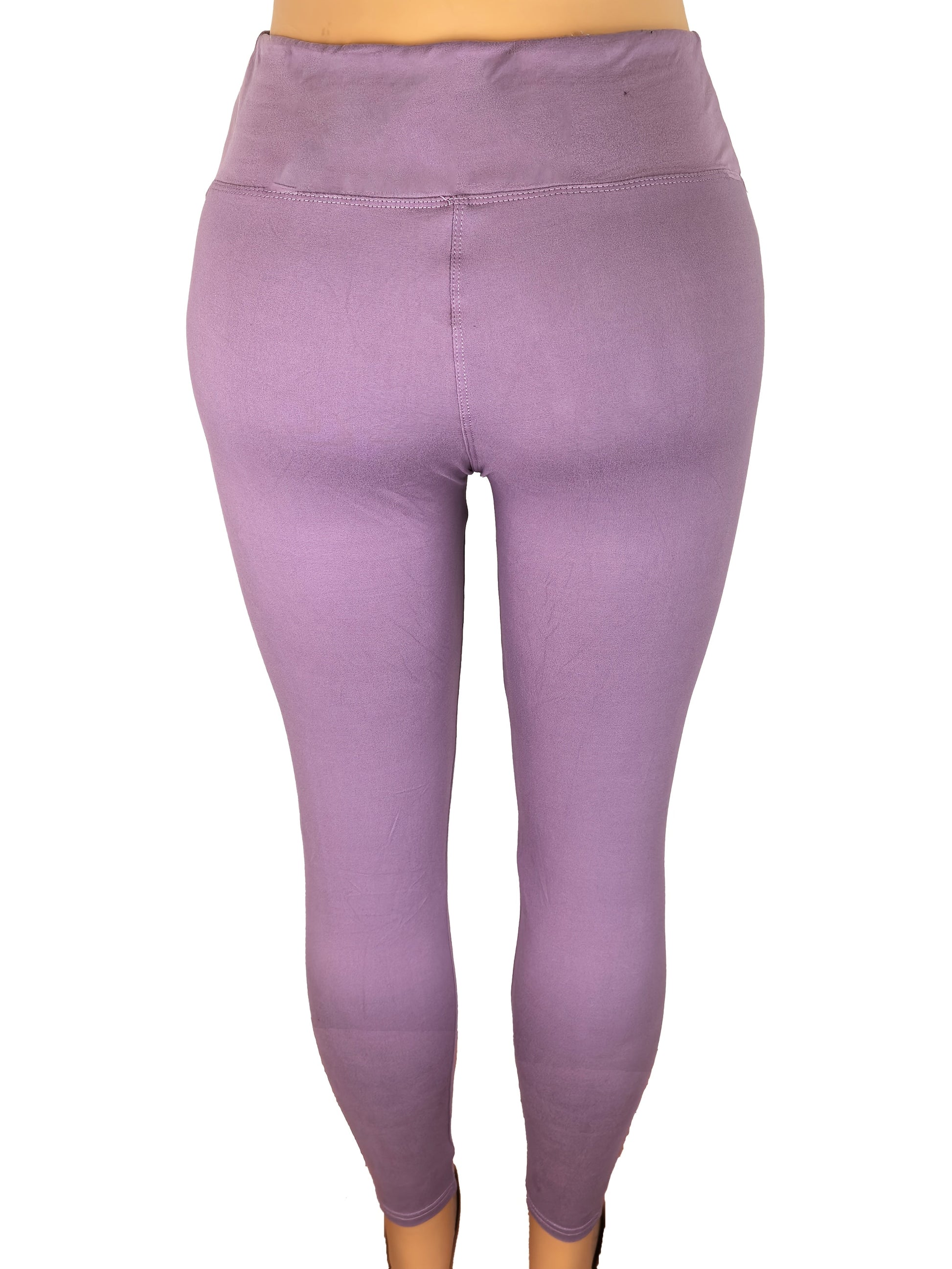 Women's Workout Leggings - High-Waist Printed detail view