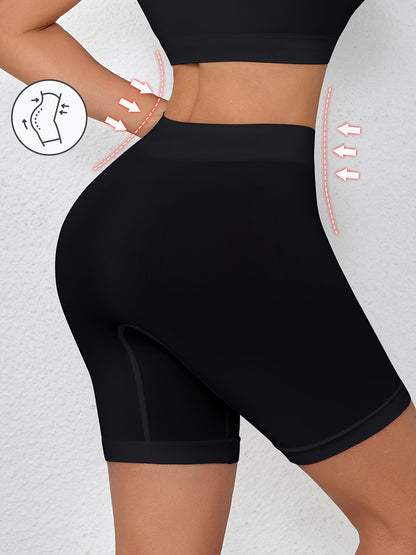Women's Workout Leggings - High-Waist Stretch Fit detail view