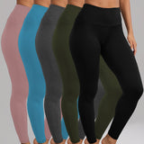 Black + Army Green + Heather Gray + Sky Blue + Pink
