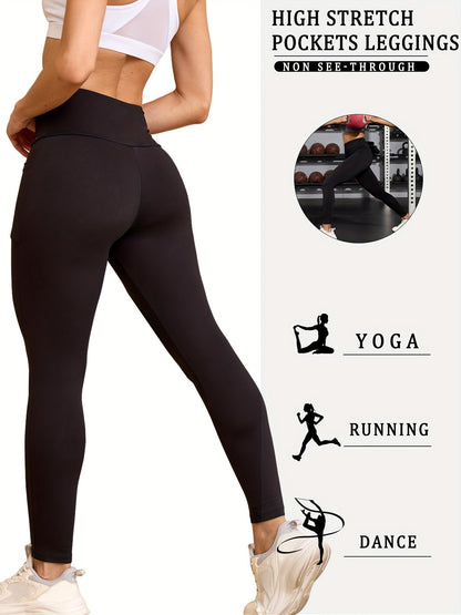Women's Workout Leggings - Mixed Color 16 Pockets detail view