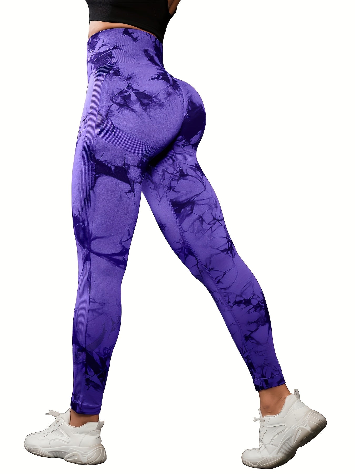 Women's Workout Leggings - Multicolor 1 Tummy Control detail view