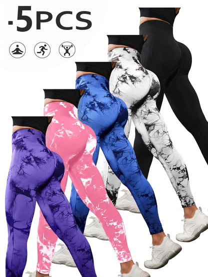 Women's Workout Leggings - Multicolor 3 Clean Finish – main product image