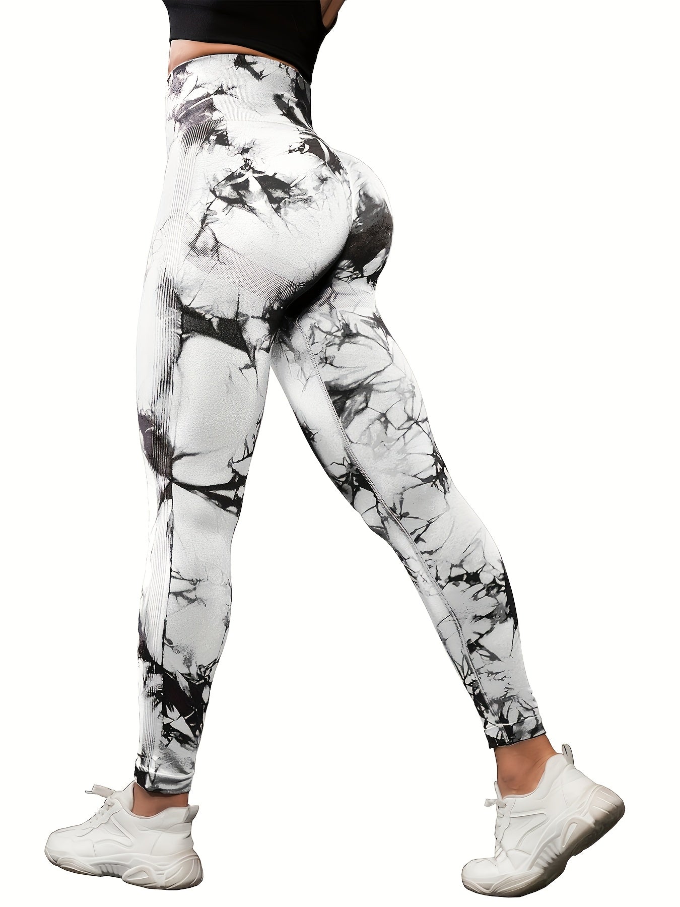 Women's Workout Leggings - Multicolor 3 Clean Finish detail view