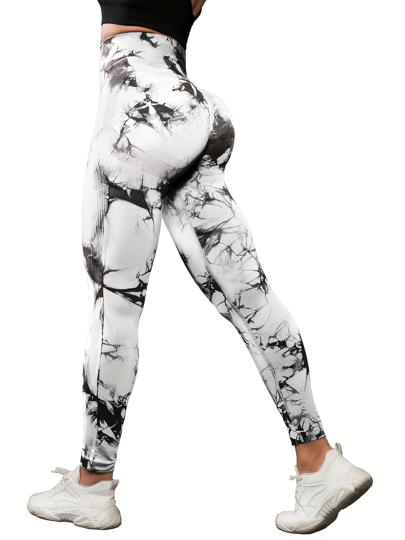 Women's Workout Leggings - Multicolor 3 Clean Finish detail view