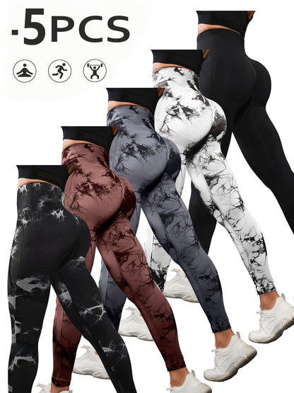 Women's Workout Leggings - Multicolor 3 Clean Finish detail view